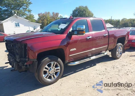 2016 Chevrolet Silverado 2500Hd High Country from USA, damaged, VIN 1GC1KXE88GF134462